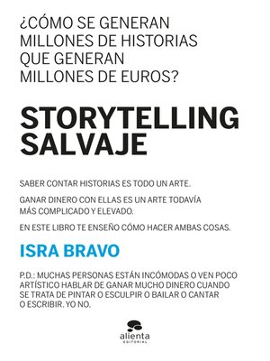 cover image of Storytelling salvaje